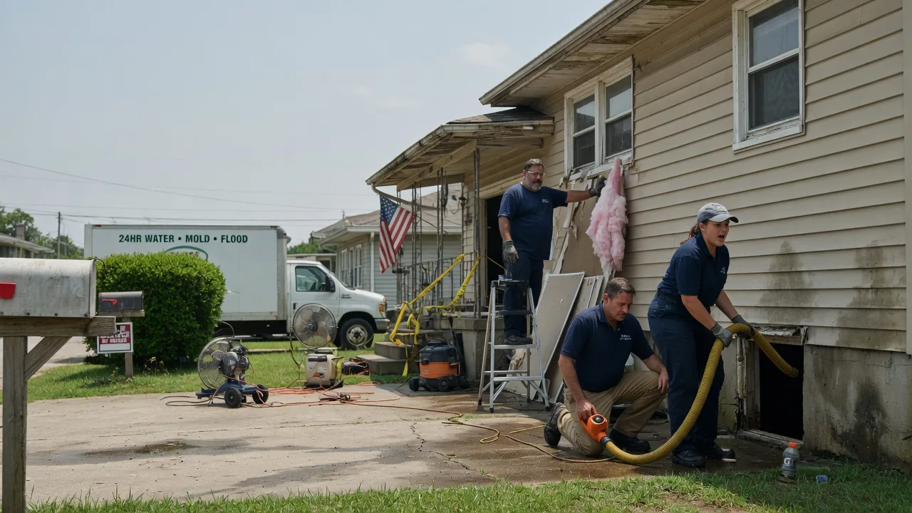 Water Damage Repair in Woodway, TX near me